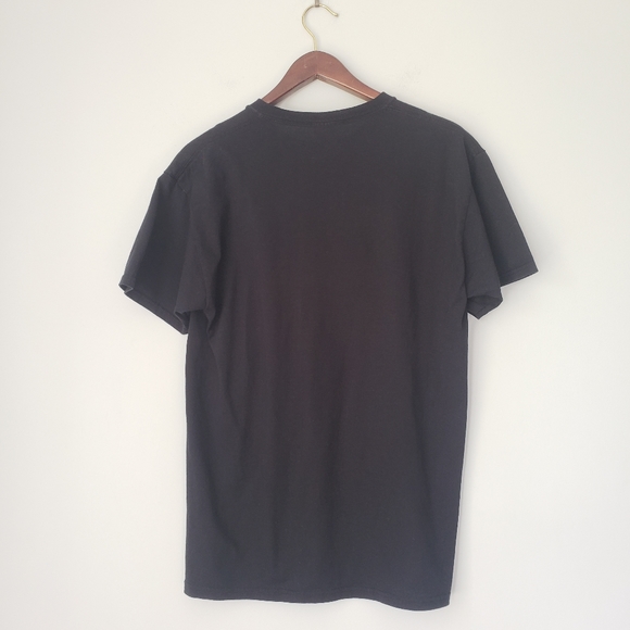 Fresh! Graphic Text Black Tee Shirt M - Picture 3 of 5